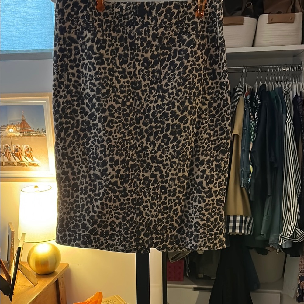 Maeve Leopard Print Women's Skirt